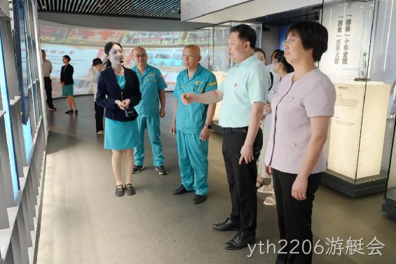 yth2206游艇会快讯 |宝鸡市政府机关第五党支部/咸阳市秦都区政协考察组莅临yth2206游艇会参观调研