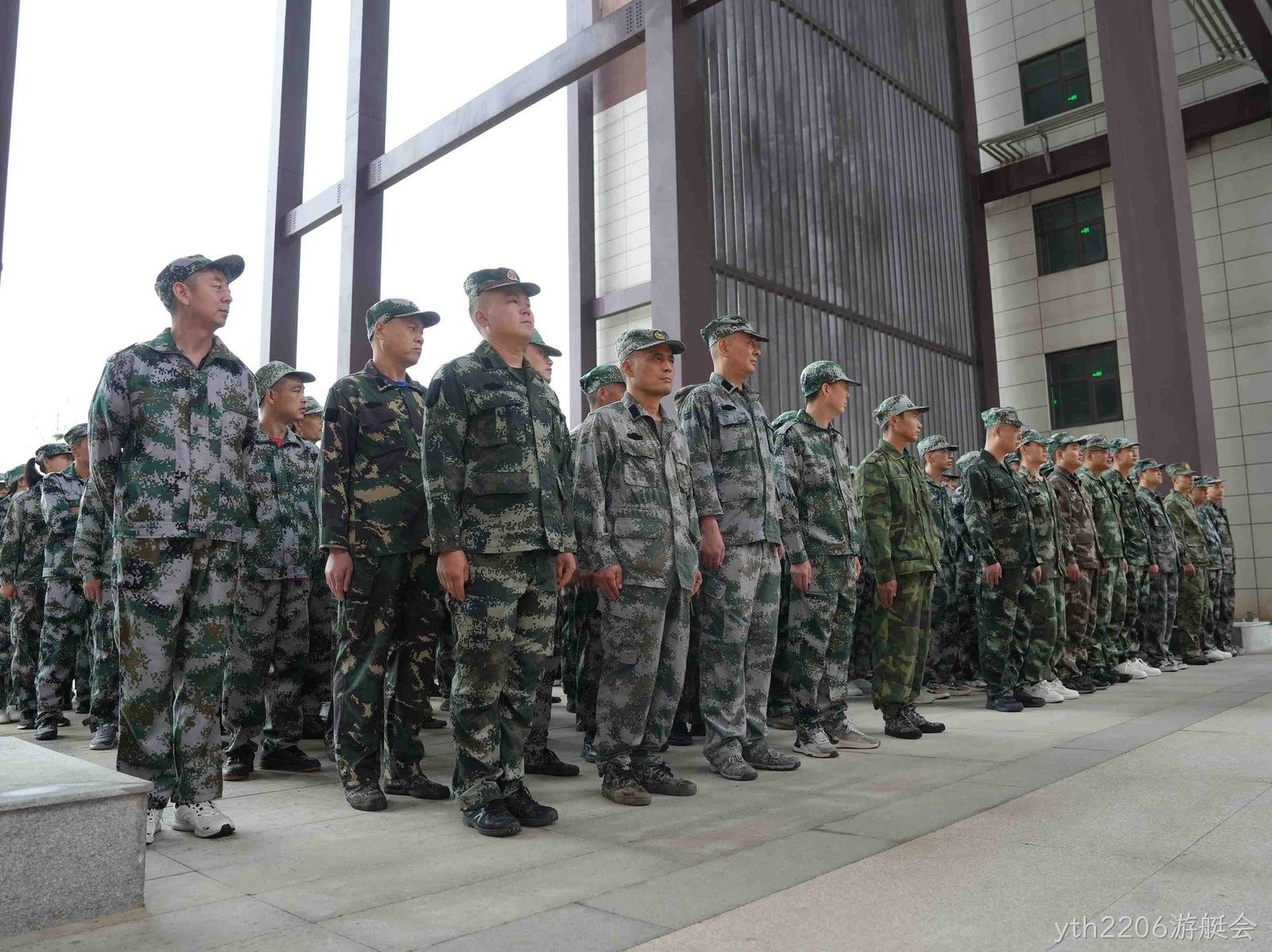 yth2206游艇会严密组织备战开产军训动员